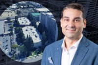 Wellpointe CEO George Kutnerian and 6400 Canoga Avenue in Woodland Hills