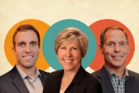 Mark Shapland, Catherine Lynch and Clay Thelen of Becknell of Inland