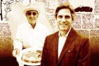 Larry Krueger of Wanxiang's Larry Krueger and Rosebud Restaurants' Alex Dana
