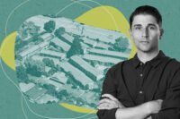 Ethos Real Estate's Adam Siegman with the Crossings apartments