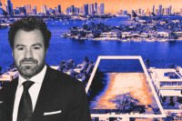 Developer Zach Vella with the property at 228 and 302 West Dilido Drive