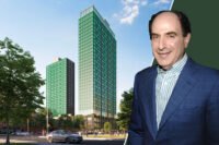 Bruce Teitelbaum and a rendering of One45