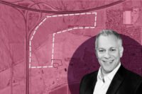 ViaWest Founding Partner Steven R. Schwarz with site of ViaWest business park