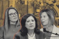 Supervisors Lindsey Horvath, Hilda Solis and Janice Hahn