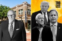 Henry S. Miller III with West Village and John Cornyn, Ken Paxton and Donald Trump
