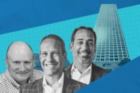 11 East Partners' Paul Fitzpatrick and Blackbird Investment Group's Greg Adler and Todd Vender with 1030 North State Street