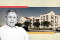 Shea Properties CEO Colm Macken and the rendering