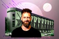 XSpace founder Byron Smith with a project rendering (Marcus & Millichap)