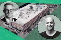 RREEF Property Trust's Todd Henderson and Together AI's Vipul Ved Prakash with 2 Henry Adams Street, San Francisco
