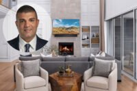 Toll Brothers CEO Karl Mistry and the MeadowRock project renderings