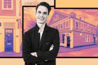 Roller Rabbit CEO Ed Bertouch with 44 Centre Street in Nantucket, MA