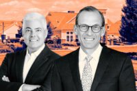 JVM Realty’s Jay Madary and DRA Advisors’ David Luski with Enclave at 127th at 23760 West 127th Street in Plainfield