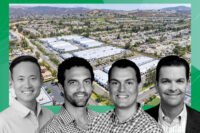 Harbor Associates principals Joon Choi, Justin Loiacano, Paul Miszkowicz, and Rich McEvoy with the Yorba Linda Commerce Center