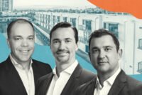 RPM Living’s Jason Berkowitz and Integra Investments’ Nelson Stabile and Victor Ballestas with 11295 Biscayne Boulevard