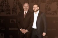 Commerce Secretary Howard Lutnick and Newmark chief strategy officer Kyle Lutnick