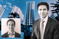 South Street Partners’ Peter Lunenburg and Camilo Miguel Jr. of Mast Capital with Solé Miami at 17315 Collins Avenue in Sunny Isles Beach