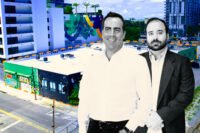 Dwntwn Realty Advisors' Devlin Marinoff and Tony Arellano with the five-parcel assemblage at 85 Northeast 27th Street
