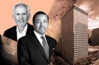 Michael Newman of Golub and Hazem Ben-Gacem of BlueFive Capital and 625 North Michigan Avenue