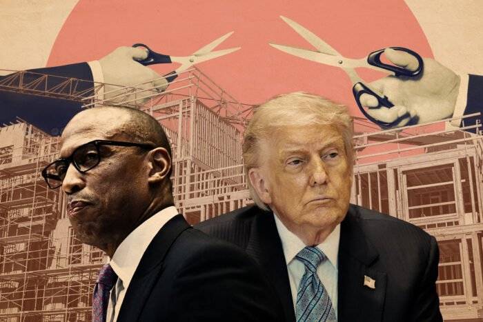 HUD secretary Scott Turner with Donald Trump
