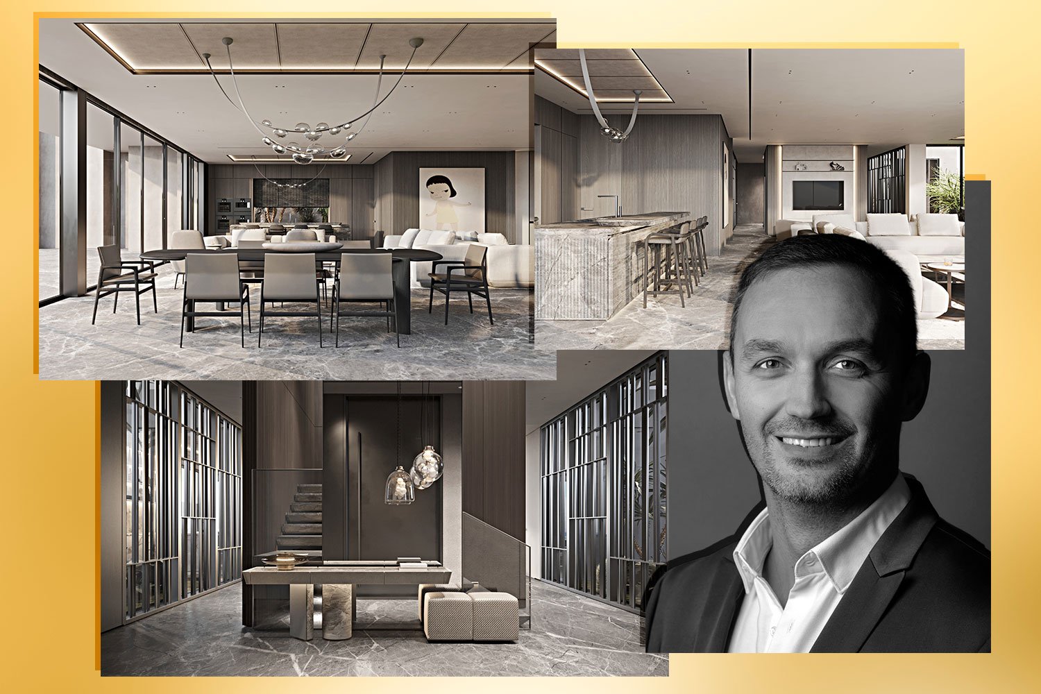 Philippe Harari’s AquaBlue under contract to sell waterfront Venetian Islands homes asking $67M