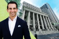 Presidio Bay Ventures founder K. Cyrus Sanandaji and 301 Battery Street in San Francisco