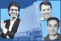 Adam Neumann, Andrew Jacobson and Gary Dillabough with 10 East Reed Street