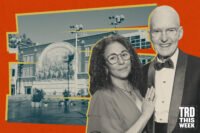 Sasha and Ed Bass with Sundance Square