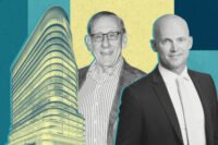 Related Ross' Steve Ross and Fox Rothschild's W Mason with 15 CityPlace office building