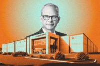 Mapletree Investments U.S. CEO Richard Prokup with 370 Smithburg Road in Manalapan, New Jersey