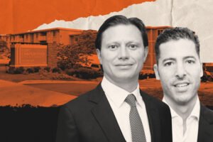 Standard Communities' Jeffrey Jaeger and Scott Alter with Fort Chaplin Park Apartments