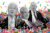 JPMorgan CEO Jamie Dimon, Goldman Sachs CEO David Solomon and Wells Fargo CEO Charlie Scharf