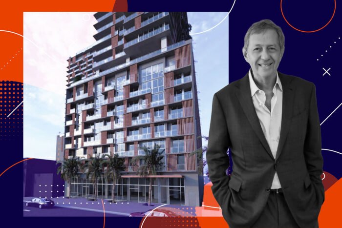 Blue Road’s Jorge Savloff and Rendering of The William at 2040 Northeast 163rd Street in North Miami Beach