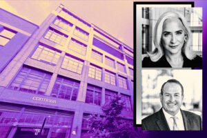 PGIM's Cathy Marcus and John Murphy with 318 North Carpenter Street