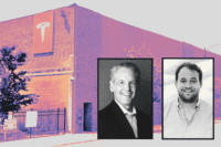 Washington Capital's Paul Ravetta and 601W Companies' David Blumberg with 717 S. Desplaines Street