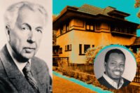 Frank Lloyd Wright and Austin Coming Together's Darnell Shields with 42 North Central Avenue