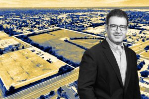 Prologis senior vice president and investment officer Josh Zemon with 375 Army Trail Road