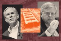 Governor Greg Abbott and State Senator Paul Bettencourt