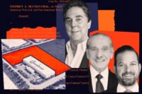 Stephen Blumenthal, Carlos C. Lopez-Cantera and Carlos M. Lopez-Cantera with the land under dispute