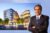 New Century Development founder Nady Habish and Rendering of plans for 402 Atlantic Avenue