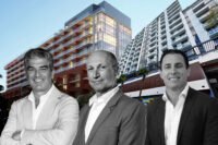 Rosso Development's Carlos Rosso and The Standard Midtown and North Development's Ricardo Dunin and Juan Carlos Tassara with Domus Brickell Park