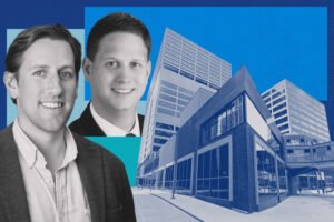 Anagram Real Estate's Max Meyers and Jason Trailov with 350 North Orleans Street