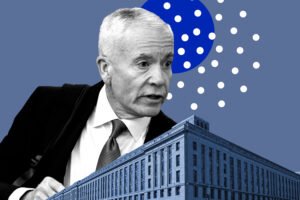 General Services Administration’s Ed Forst and the Agriculture South Building in Washington, D.C