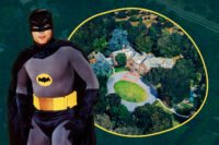 Adam West as Batman and 380 South San Rafael Avenue
