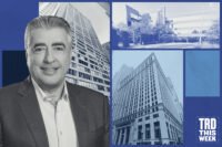 Clarke's George Armoyan with 20 South Clark Street, 120 South LaSalle Street and 275 North Field Drive