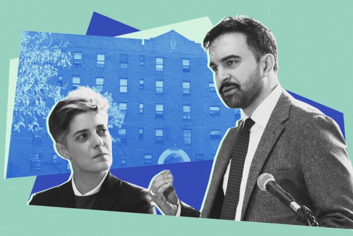 Deputy Mayor for Housing and Planning Leila Bozorg and Mayor Zohran Mamdani