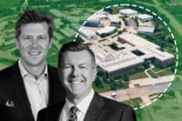 Karis Critical's Jake Finley and Naperville Mayor Scott A. Wehrli and 150 West Warrenville Road, Naperville