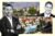 Kingsbarn Realty Capital & Development's Jeff Pori and Kelemen Company's Tibor Kelemen with renderings of 23422, 23272 and 23282 Mill Creek Drive, Laguna Hills