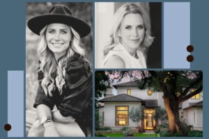 Kumara Wilcoxon and Amy Deane with 3400 Foothill Terrace