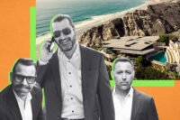 Nick Cacarnakis, Craig Lotzof and Kris Zacuto with 5220 Chelsea Street in La Jolla
