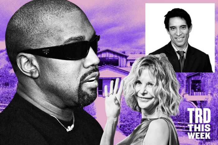 Kanye West, Meg Ryan and The Agency’s Blair Chang with 24247 Bridle Trail Road